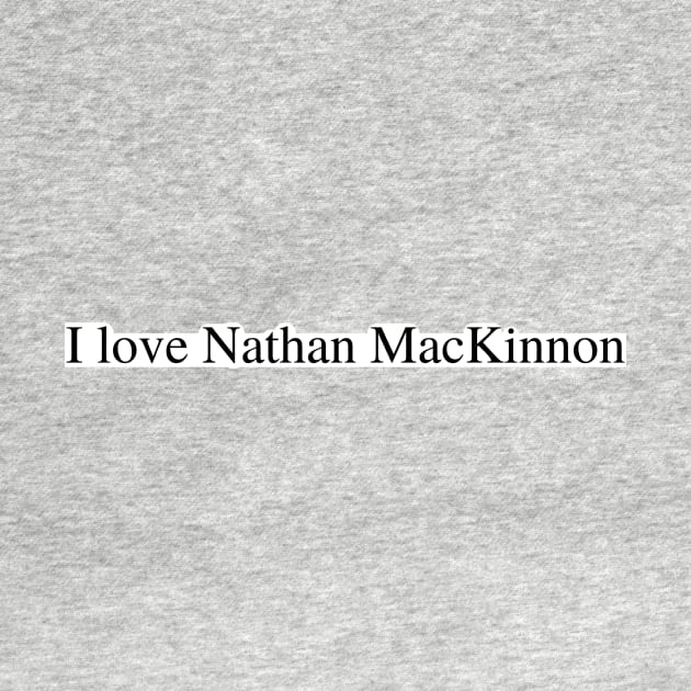 I love Nathan MacKinnon by delborg